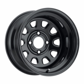 14x7 ITP Delta Steel Gloss Black Wheel - 4/110