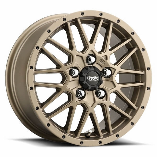 14x7 ITP Hurricane Bronze Wheel - 4/137