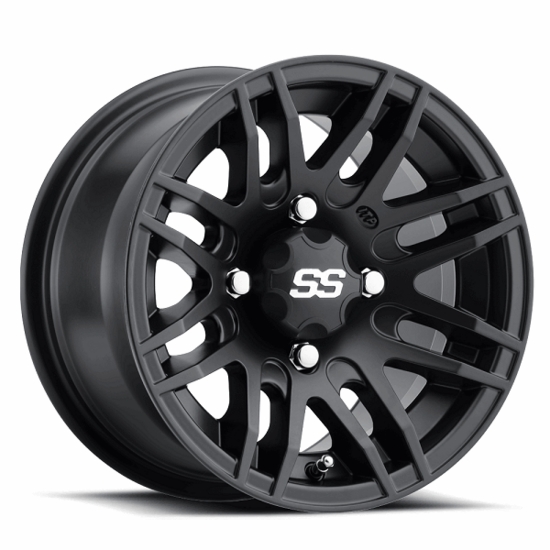 14x7 ITP SS316 Matte Black Wheel - 4/110