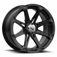 14x7 MSA M12 Diesel Gloss Black Wheel - 4/110