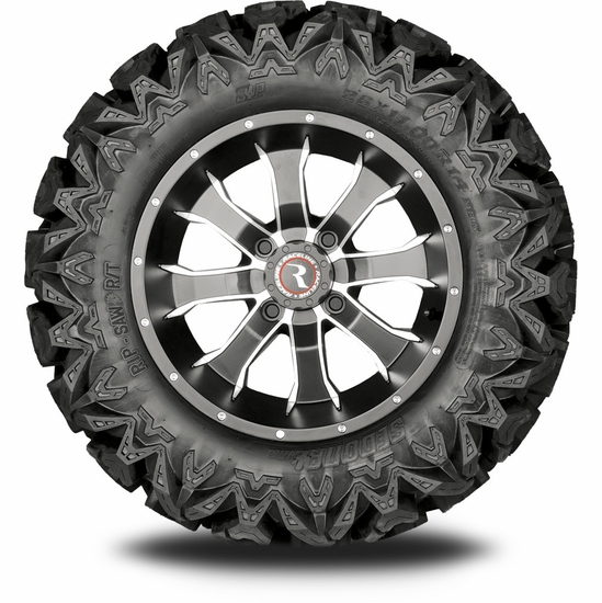 14x7 Raceline Mamba Wheel w/ 27-11-14 Sedona Rip-Saw R/T Tire - 4/110