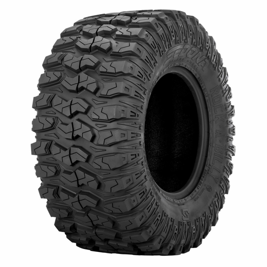 14x7 Sedona Chopper Machined Wheel w/ 28-10-14 Rock-A-Billy Tire - 4/156 - alt image 1