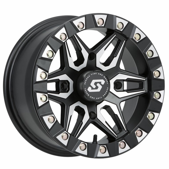 14x7 Sedona Split 6 Machined Beadlock Wheel - 4/110