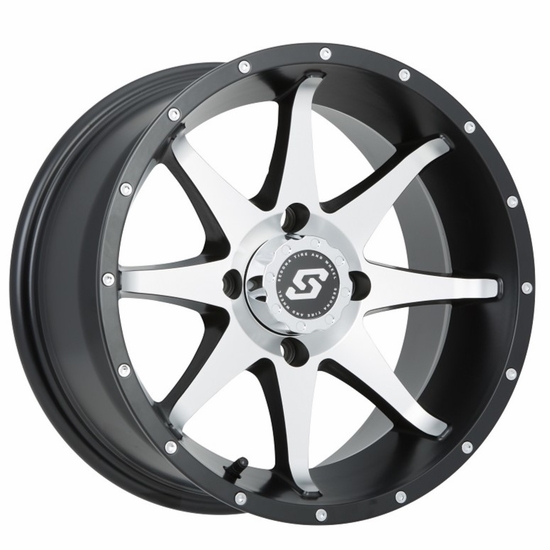 14x7 Sedona Storm Wheel w/ 27-11-14 Rip-Saw R/T Tire - 4/156 - alt image 0