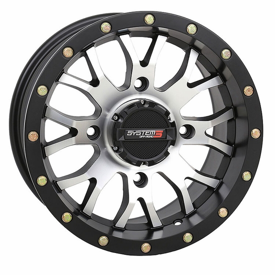 14x7 System 3 ST-3 Machined Wheel - 4/110