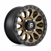 15x7 Fuel D600 Vector Matte Bronze Wheel - 4/156