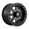 15x7 Fuel D938 Maverick Matte Black Milled Beadlock Wheel - 4/137
