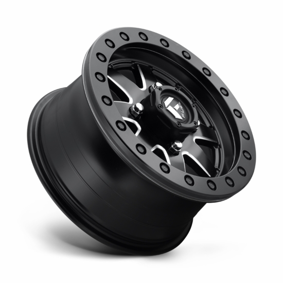 15x7 Fuel D938 Maverick Matte Black Milled Beadlock Wheel - 4/137 - alt image 0