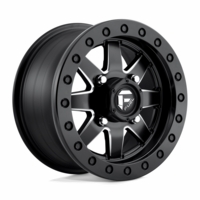 15x7 Fuel D938 Maverick Matte Black Milled Beadlock Wheel - 4/137