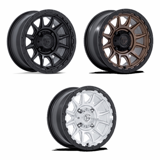 15x7 Fuel FV866 Piston Wheel - 5/4.5