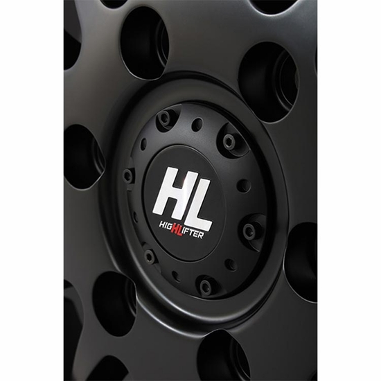 15x7 High Lifter HL24 Beadlock Matte Black Wheel - 5/4.5 - alt image 2
