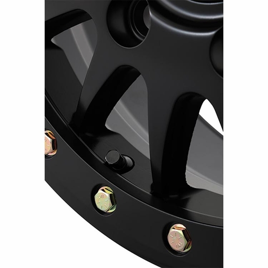 15x7 High Lifter HL24 Beadlock Matte Black Wheel - 5/4.5 - alt image 3