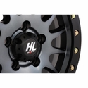 15x7 High Lifter HL24 Beadlock Matte Dark Tint Wheel - 5/4.5