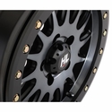 15x7 High Lifter HL24 Beadlock Matte Dark Tint Wheel - 5/4.5