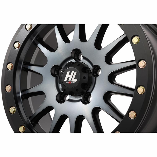 15x7 High Lifter HL24 Beadlock Matte Dark Tint Wheel - 5/4.5 - alt image 2