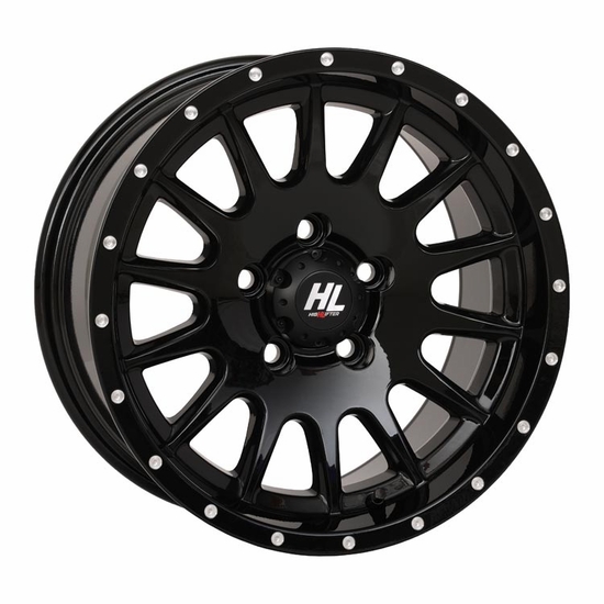 15x7 High Lifter HL25 Gloss Black Wheel - 4/137