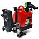 2 Gallon Fuel Can w/ Tool Hooks and Chain Saw Mount by Hornet Outdoors - 2006-24 Polaris Ranger
