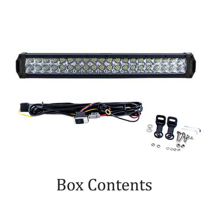 20 Inch Summit Double Row Light Bar Side By Side Stuff