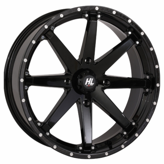20x7 High Lifter HL10 Gloss Black Wheel - 4/137