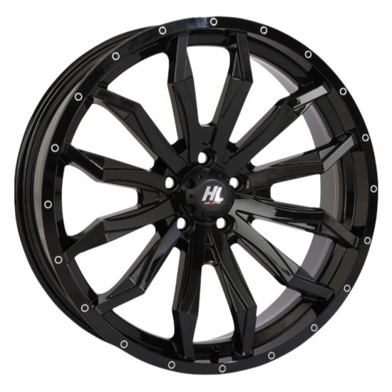 20x7 High Lifter HL21 Gloss Black Wheel - 4/156