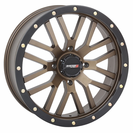 20x7 System 3 ST-3 Bronze Wheel - 4/156