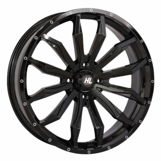 22x7 High Lifter HL21 Gloss Black Wheel - 5/4.5