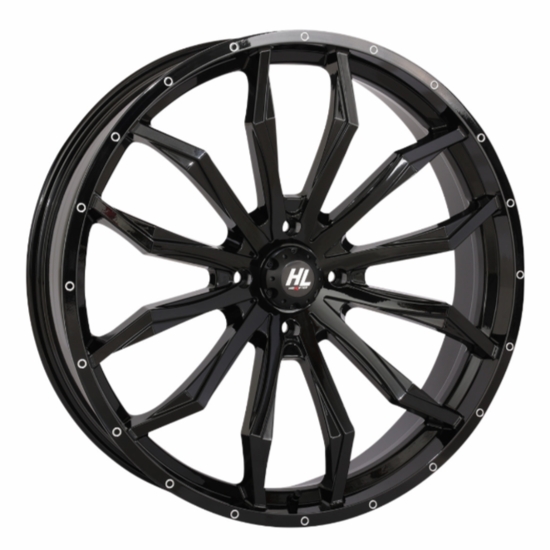 24x7 High Lifter HL21 Gloss Black Wheel - 5/4.5