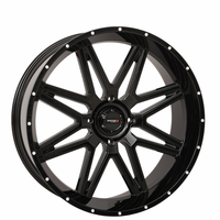 24x9 System 3 ST-7 Gloss Black Wheel - 4/156