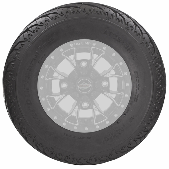25-8-12 GBC Street Force Afterburn 4 Ply Tire - alt image 1