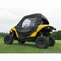 3 Star Black Full Doors and Rear Window w/ Zippers - Can Am Maverick