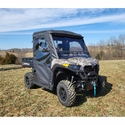 3 Star Black Full Doors and Rear Window w/ Zippers - CF Moto UForce 600