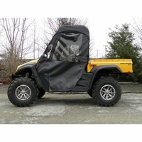 3 Star Black Full Doors and Rear Window w/ Zippers - Cub Cadet Challenger 500, 700