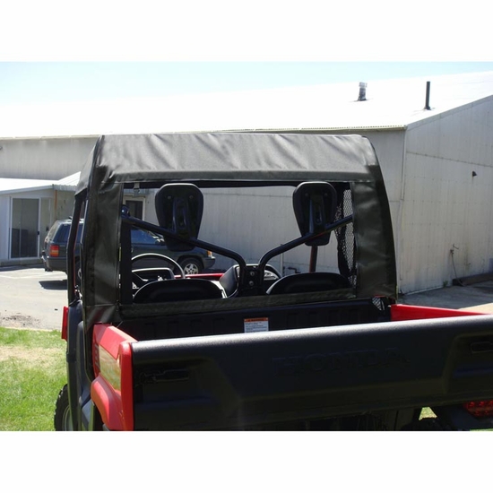 3 Star Black Full Doors and Rear Window w/ Zippers - Honda Big Red - alt image 0