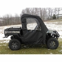 3 Star Black Full Doors and Rear Window w/ Zippers - John Deere Gator XUV 550, 560, 590
