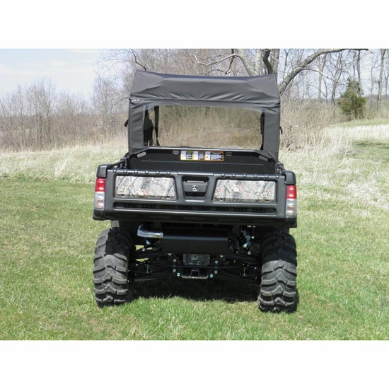 3 Star Black Full Doors and Rear Window w/ Zippers - John Deere Gator XUV 550 S4, 560 S4, 590 S4 - alt image 1