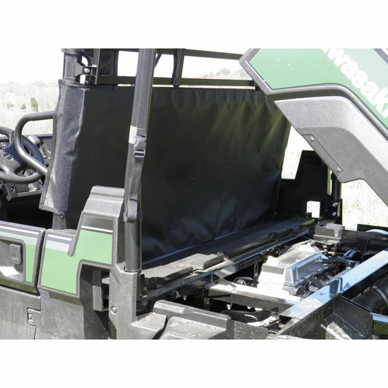 3 Star Black Full Doors and Rear Window w/ Zippers - Kawasaki Mule Pro-FX, DX - alt image 2