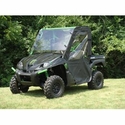 3 Star Black Full Doors and Rear Window w/ Zippers - Kawasaki Teryx 750