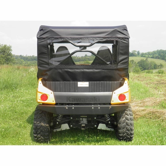 3 Star Black Full Doors and Rear Window w/ Zippers - Kawasaki Teryx 750 - alt image 0
