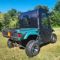 3 Star Black Full Doors and Rear Window w/ Zippers - Yamaha Rhino