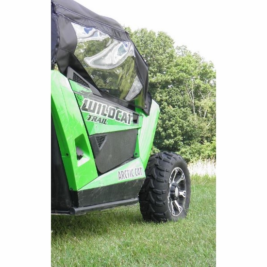 3 Star Black Full Doors - Arctic Cat Wildcat Trail, Sport - alt image 1