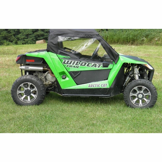 3 Star Black Full Doors - Arctic Cat Wildcat Trail, Sport - alt image 2