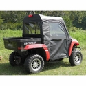 3 Star Black Full Doors w/ Zippers and Rear Window - 2006-11 Arctic Cat Prowler w/ Square Bars