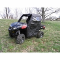 3 Star Black Full Doors w/ Zippers and Rear Window - 2015-17 Arctic Cat Prowler 550, 700, 1000