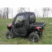 3 Star Black Full Doors w/ Zippers and Rear Window - 2015-17 Arctic Cat Prowler 550, 700, 1000