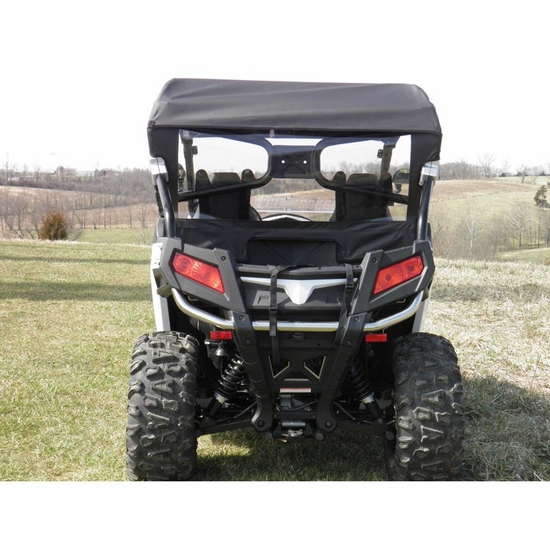 3 Star Black Full Doors w/ Zippers and Rear Window - CF Moto ZForce 600, 600EX - alt image 2