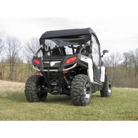 3 Star Black Full Doors w/ Zippers and Rear Window - CF Moto ZForce 600, 600EX - alt image 3