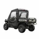 3 Star Black Full Doors w/ Zippers and Rear Window - John Deere Gator XUV 550, 560, 590