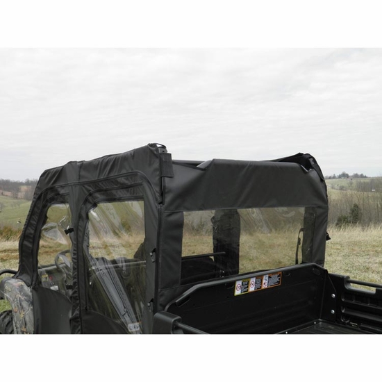 3 Star Black Full Doors w/ Zippers and Rear Window - John Deere Gator XUV 825 S4, 855 S4 - alt image 1