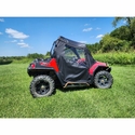 3 Star Black Full Doors w/ Zippers and Rear Window - Polaris RZR 570, S 570, 800, S 800, XP 900