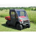 3 Star Black Full Soft Cab Enclosure - Kawasaki Mule 600, 610